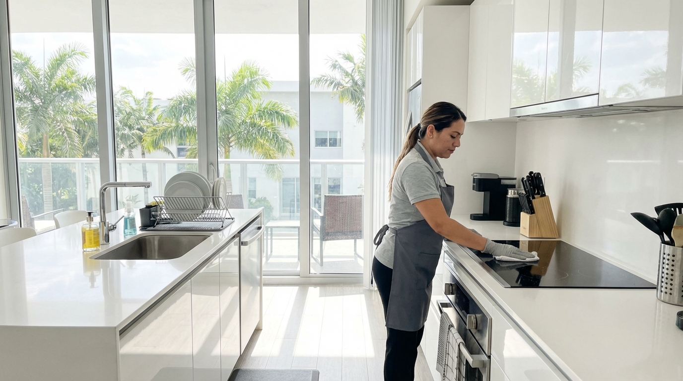 10 Cleaning Hacks for a Spotless Kitchen in Miami (Airbnb Host Guide)